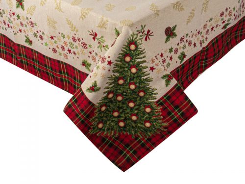 Скатерть гобелен "Christmas Delight" 140х180см