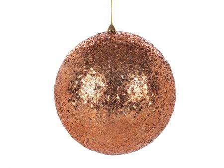 Украшение декоративное шар бронза 20см