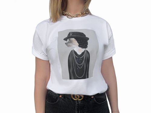 Футболка женская "Paris" размер s