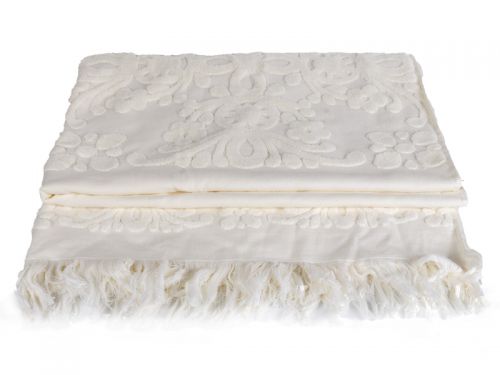 Полотенце arya 100x150см молоко isabel soft