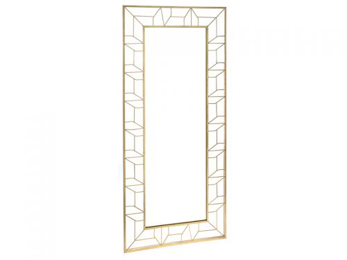 Зеркало в металлической раме 60х138см