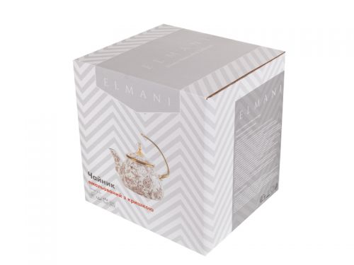 Чайник эмалированный "Bird" elmani с крышкой, 2,2л