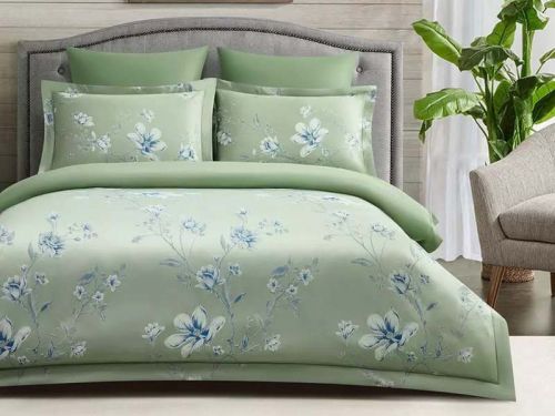 Постельное белье  Majestik Bamboo 220x200 см цвет Malvina