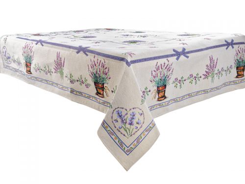 Скатерть гобелен "Lilac" 140х140см