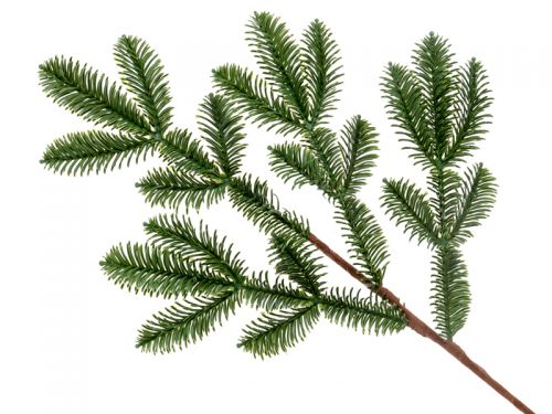 Ветка декоративная хвойная 60 см (пластик)