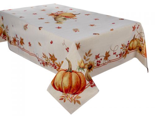 Скатерть гобелен "Тыква" 140x260см