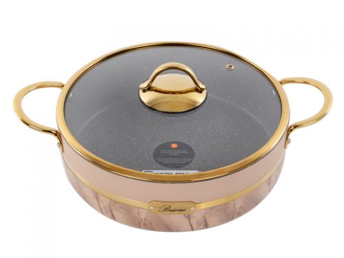 Набор из 4 предметов Brioni "Selection Plus Biege"(кастрюля 18 см, 2,1 л/кастрюля  20 см, 2,7 л./ ск