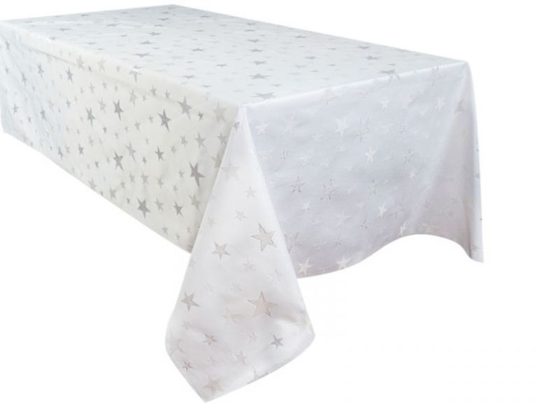 Скатерти жаккардовые с люрексом