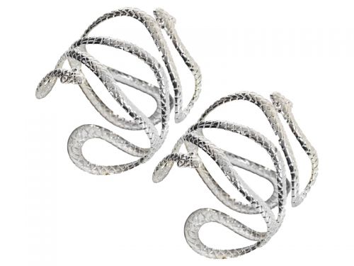 Набор колец для салфеток из 2-х шт 4,5 см диам (металл)