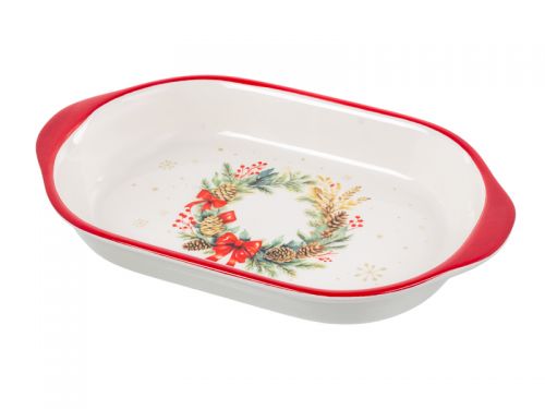 Блюдо для запекания "Рождественский Венок" 29 см