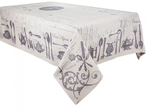 Скатерть гобелен "Cuberteria" 140x220см
