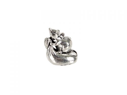 Мышь кошельковая серебро 1,1х1,9 см
