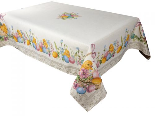 Скатерть гобелен "Пасхальное чудо"/Chick  140х180см