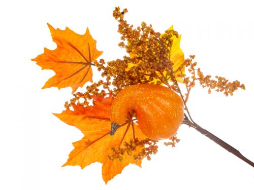 Веточка декоративная 40 см (пластик)