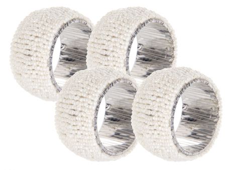 Набор колец для салфеток из 4-х шт 5см диам