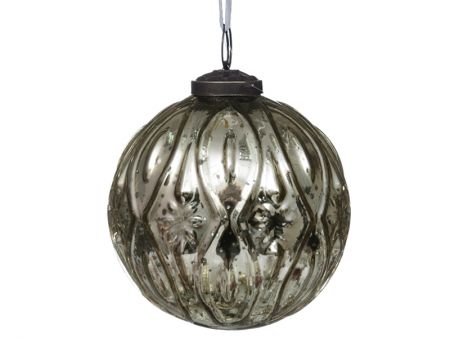 Елочная игрушка 10см золото