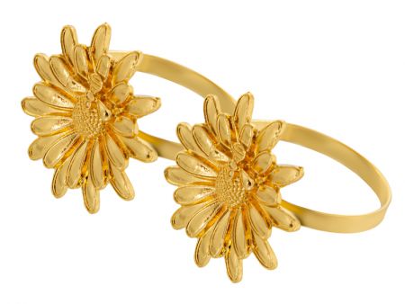 Набор колец для салфеток из 2-х шт 4,5 см диам (металл)