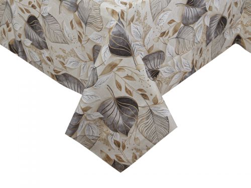 Скатерть водоотталкивающая "Paladium" серый 140х240см