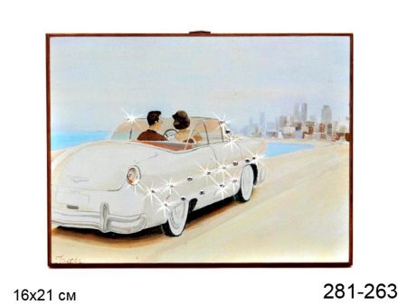 Панно декоративное 16х21см