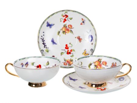 Чайный набор 4 предмета 200мл