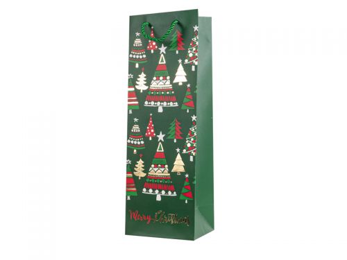 Подарочный пакет 12х35х9 см (бумага)