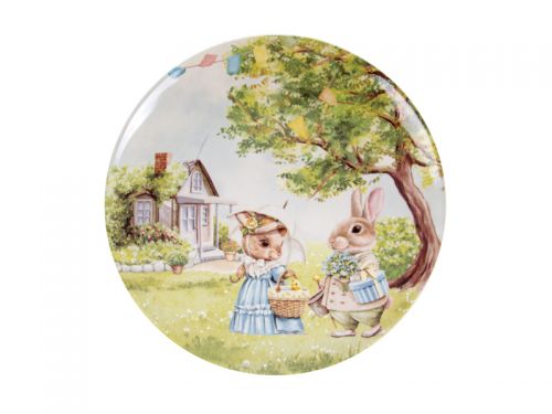 Набор тарелок "Кроличьи истории" 2шт 20,5см