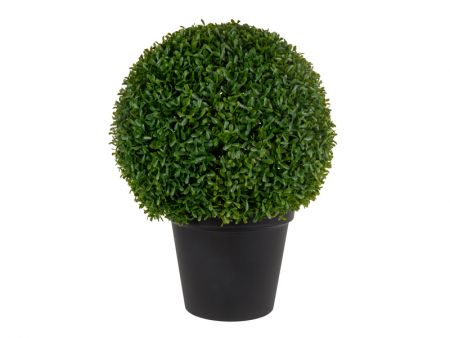 Искусственное растение Самшит зеленый 59х39х39 см (пластик)
