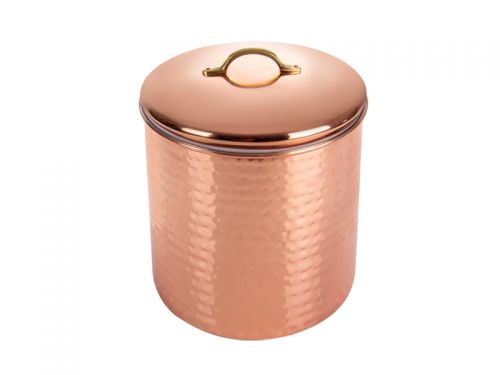 Баночка для хранения сыпучих продуктов 12см нерж. сталь
