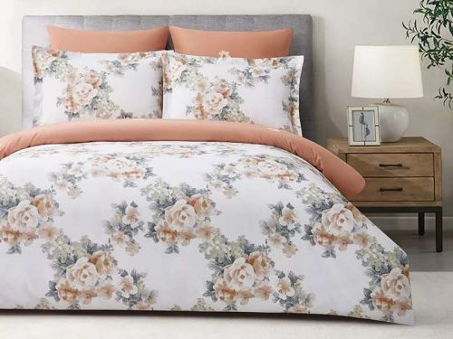 Постельное белье  Alamode 220x200 см цвет Bloom