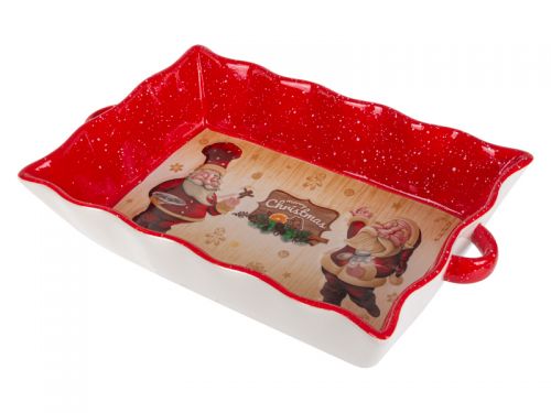 Блюдо для запекания "Санта" 30х18х6см