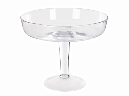 Ваза на ножке h20,5хd24,5 см.