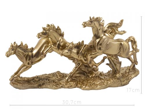 Фигурка декоративная "Табун" 30,7х10,7х17 см