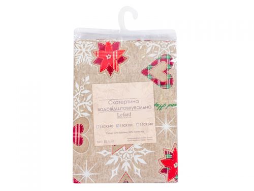 Скатерть водоотталкивающая "Turron burdeos" 140х140см