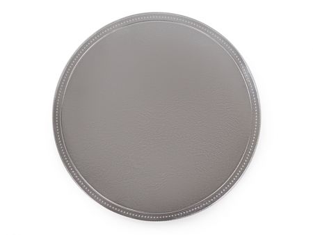 Подставка под тарелку 38см серебро