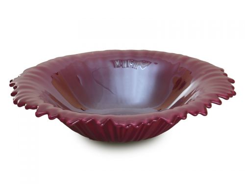 Блюдо "Винный с перламутром" 22см