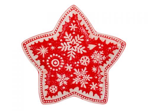 Блюдо "Snowflake" 22х22х2,5 см