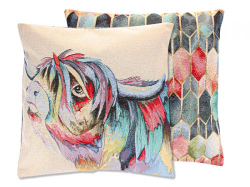 Наволочка гобелен с люрексом 