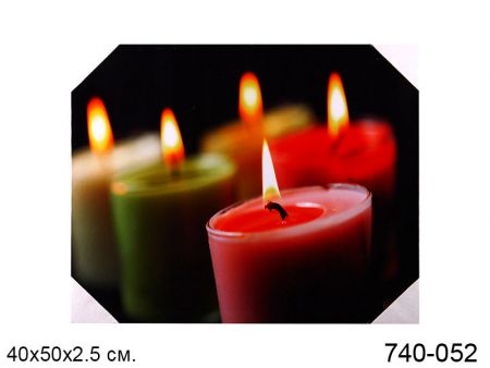 Панно декоративное с подсветкой 40x50x3cm