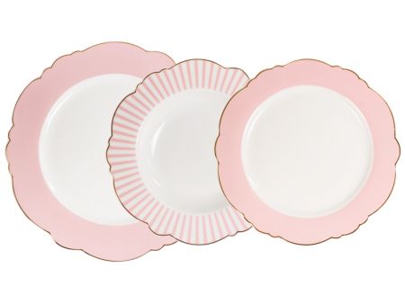 Набор посуды 6 пр( 2 тарелки 26 см, 2 тарелки 22 см, 2 тарелки 20 см)