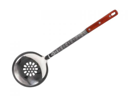 Шумовка 47 см с деревянной ручкой