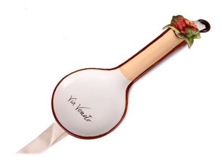 Подставка под ложку декорированная 34см