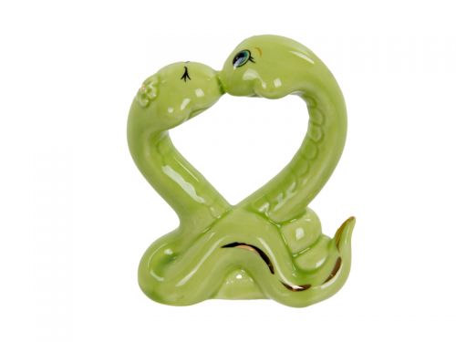 Фигурка декоративная "Пара змей" 8,5см