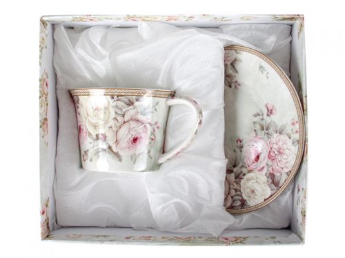 Чайный набор 2пр "Английская роза" 220мл