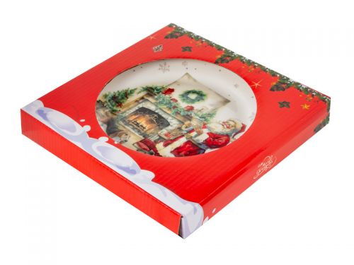 Тарелка "Тайный Санта" 21 см