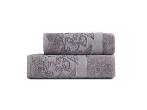 Набор полотенец Lilya 50х85/70х140 см хлопок Antrasit