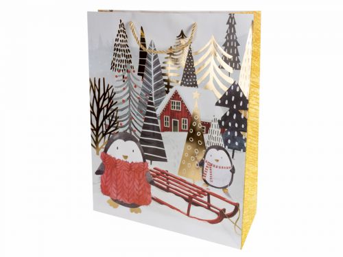 Подарочный пакет 31х40х12 см (бумага)