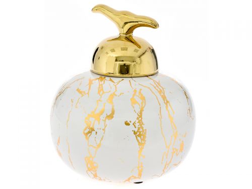 Ваза с крышкой диам21,5x24см