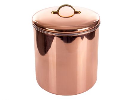 Баночка для хранения сыпучих продуктов 20см нерж. сталь