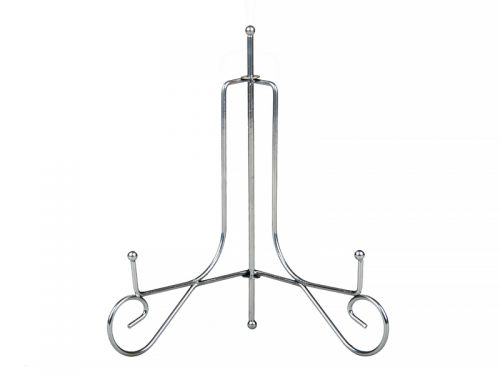 Подставка для декор. тарелки 17 см сер.