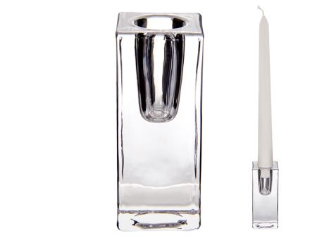 Подсвечник 10 см стеклянный